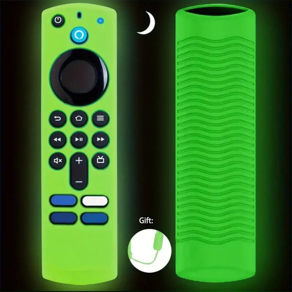 Glow Silicone Remote Case Cover for 3rd Gen 2021 Voice Control Shockproof Skin