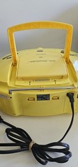 Emerson PD6528BL Cruiser Boombox Yellow CD, Cassette, Radio, Works!