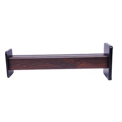 2x Walnut Wood Speaker Stands Home Theatre Bookshelf Surround Sound Support 90cm