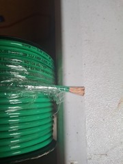 10 Gauge AWG Green Solid Copper Grounding Wire UL Listed Cable Satellite (100FT)