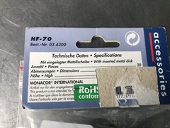 Monacor HF-70 Rubber Foot 034300 20PACK NEW!! FREE SHIPPING!!