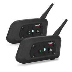 EJEAS V6 Pro Bluetooth Communication Systems Headset with 1200m Waterproof/No…