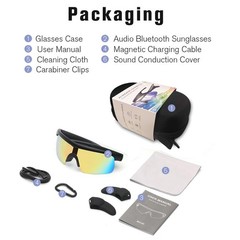 Polarized Sport Sunglasses With Bluetooth UV400 Hi-Fi Music for Running&Cycling