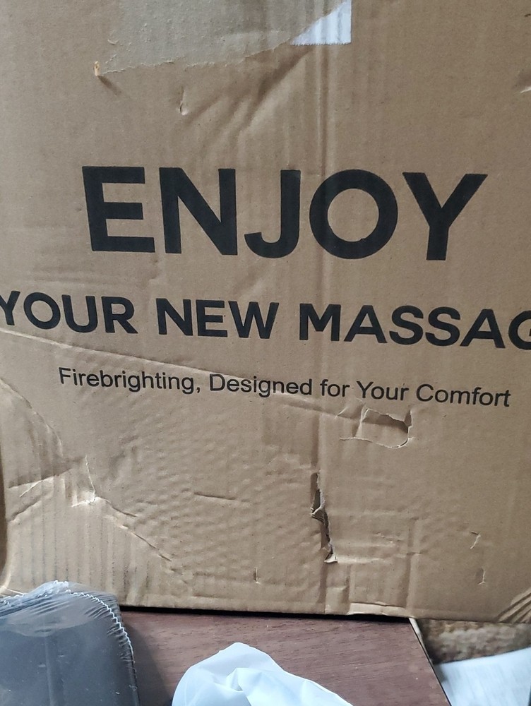 Back Massage – Black Several Settings And Heats