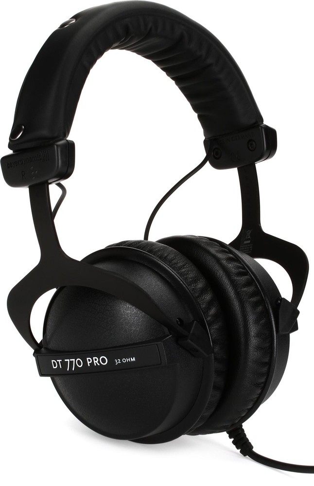 Beyerdynamic DT 770 Pro Studio Headphones – 32 ohms (3-pack) Bundle