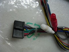 JENSEN 20-PIN RADIO WIRE HARNESS STEREO POWER PLUG CD DVD PLAYER UNIT BACK CLIP