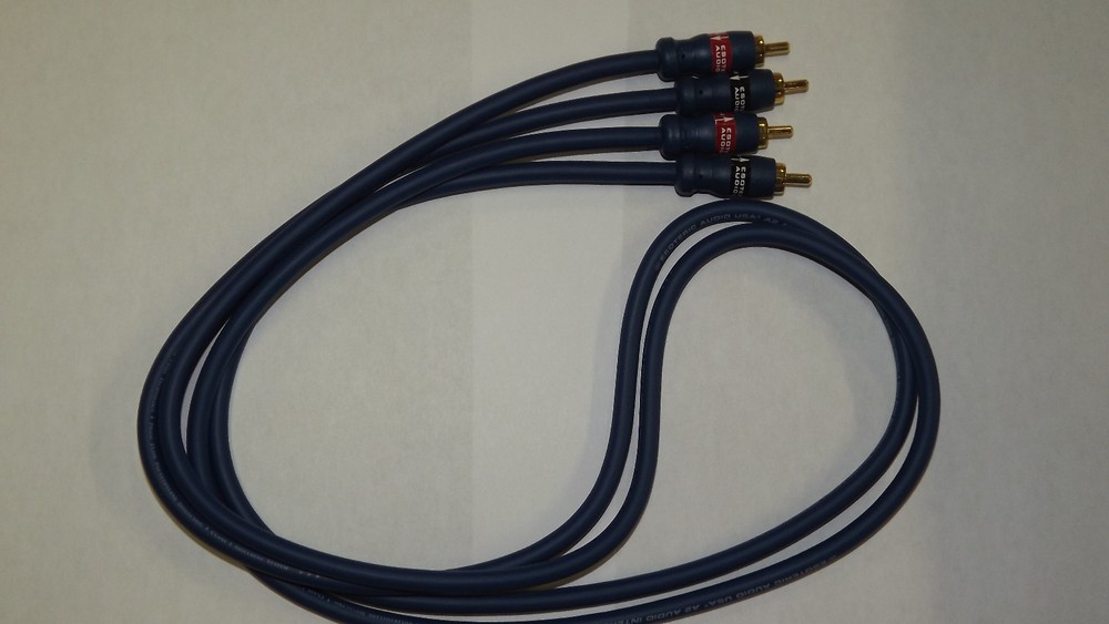 Esoteric Audio USA A2 SERIES Premium RCA Audio Cable 24K gold plated contacts