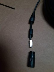 PRO CAT6 Tactical Shielded w/Neutrik Ethercon Digital Audio Cable RJ45