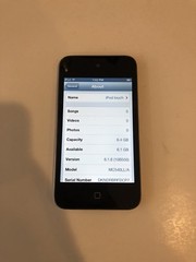 Apple iPod touch 4th Generation Black (8 GB) – Good Condition