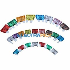 600PCS Car Blade Fuses Assortment Assorted Kit Blade Set Auto Truck Automotive