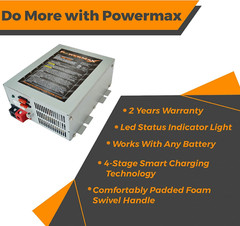 PowerMax 50AMP 24V Power Converter 3 Stage Auto Smart Charger