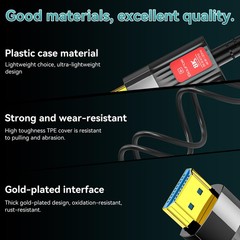 Anehmeta Fiber Optic HDMI Cable 200FT/61M, Long HDMI 2.1 Cable Support 48Gbps…