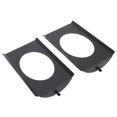 Behind Seat Cab Corner 6″×9″ Speaker Mounting Brackets Pair FOR 73-87 Chevy C10