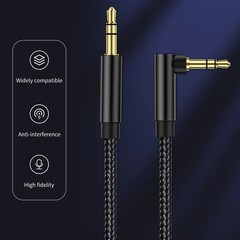 3.5mm to 3.5mm AUX Audio Cable 3.5mm Jack Speaker Cable for JBL Headphones Car S