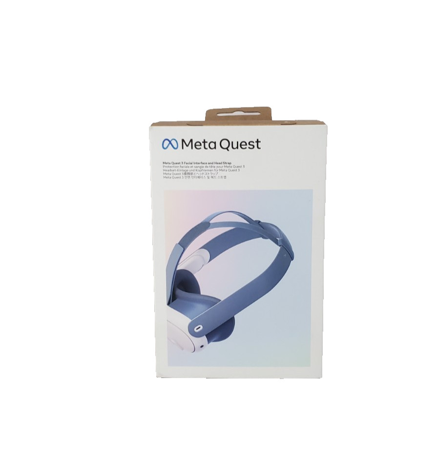 Meta – Quest 3 Facial Interface & Head Strap – Elemental Blue