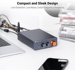 Bluetooth 5.0 Mini Amplifier – 300W x2 for Superior Sound Experience