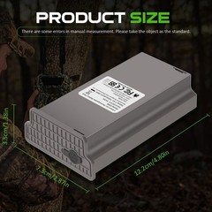 ⭐LOT For Tactacam Reveal Battery 7000mAh Compatible X Ultra/Pro 3.0/X Gen 2.0