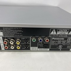 Panasonic DVD Video Recorder DMR-E80H HD DN DVR w/80GB Hard Drive & Remote