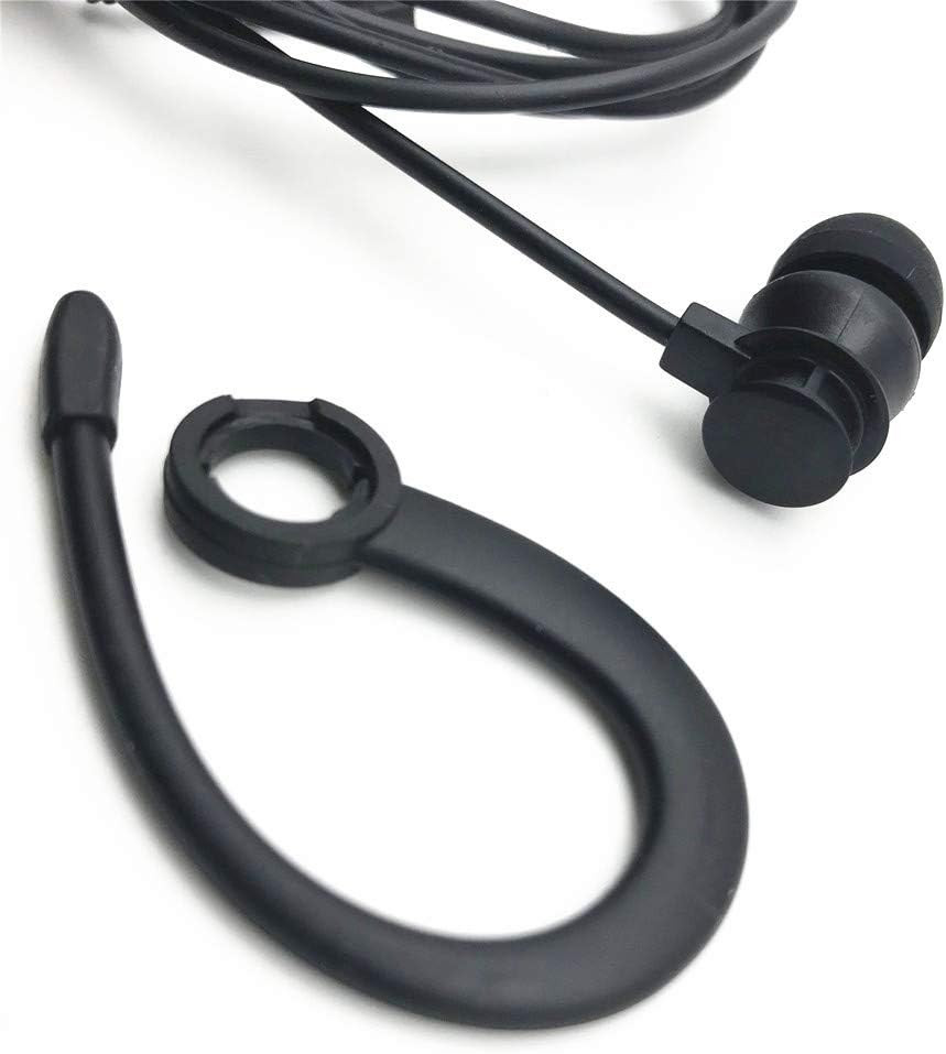 LINHUIPAD Single Side Earphone In-Ear Stereo to Mono Earbuds,3.5Mm Plug Ear Hook