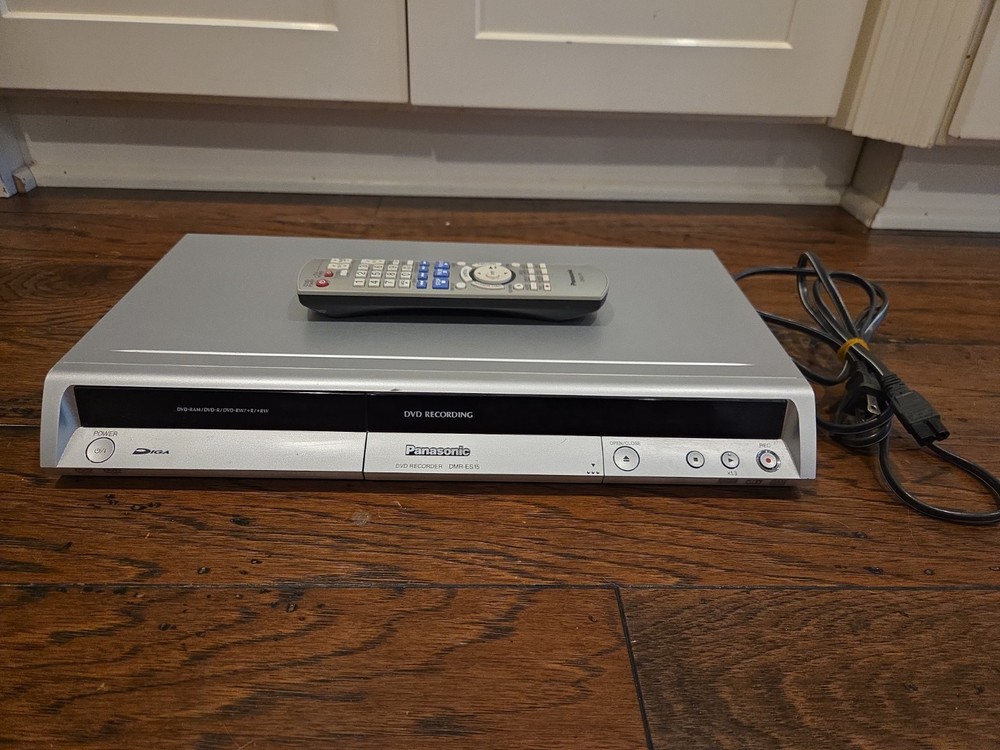 Panasonic DMR-ES15 DVD Player Recorder DVD-R DVD-RW – With REMOTE Fully Tested