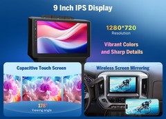 9″Car Stereo Android 14 Radio GPS DSP For RAM 1500 2013 2014 2015 2016 2017 2018
