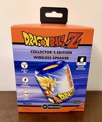 NEW🐉Dragon Ball Z Collector’s Edition Wireless Speaker🔮Goku Vegeta Saiyan Gift