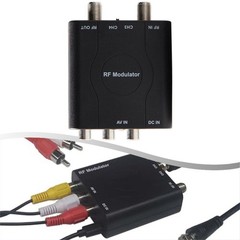 For RCA AV to RF Converter Supports Multiple Device Connections CH3 CH4