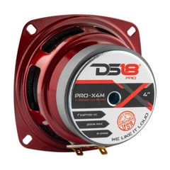 DS18 PRO-X4M 4″ MIDRANGE CAR SPEAKER LOUDSPEAKER 200 WATTS 8 OHM