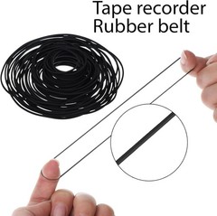 50 PCS Square Rubber Drive Belt Replacement For Cassette Player Recorder Repair