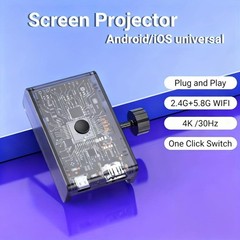 Easy-To-Use Convenient Durable Sturdy Strong 4K Wireless Screen Mirroring Device