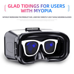 VR Glasses 3D Virtual Reality Headset Helmet for Phone Lenses Goggles Devices Vi