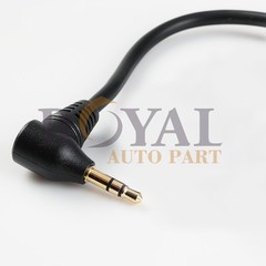 High Quality 6ft Right Angle 3.5mm Stereo Plug to L/R 2-RCA Male Audio Cable