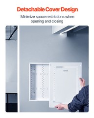 VEVOR Structured Media Enclosure 20 in Recessed in-Wall TV Media Box with Cover