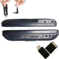 Sylvania 10.1″ Dual-Screen Portable DVD Player (Recertified)