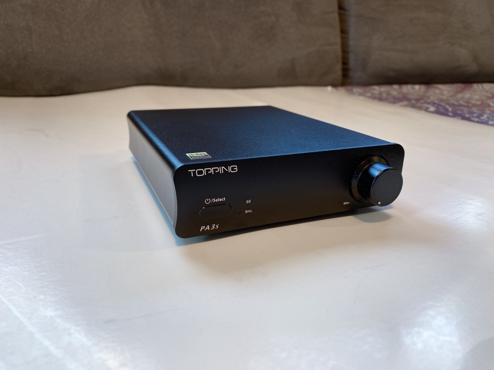 Topping PA3s HiFi Amplifier 80W × 80W RCA/Fully Balanced