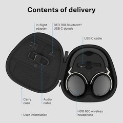NEW Sealed Sennheiser HDB 630 Wireless Over-Ear Headphones – Hi-Res Audiophile