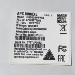 DIY Motorola APX8000XE Radio Speaker Grille Aluminum Plate Body Case Label Badge