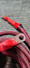 17ft 4 Gauge Hand Braided Sleeving With Lugs