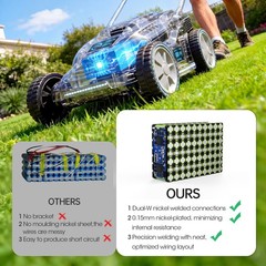 72V 40Ah E-bike Battery with 100A BMS Lithium Pack for 0-5000W Motor Waterproof