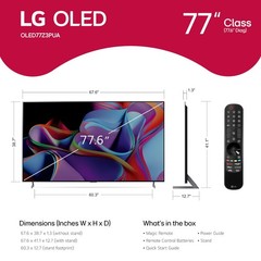 LG OLED77Z3PUA 8K 77″ Class OLED Television
