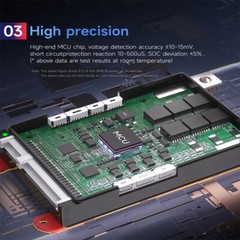 Daly BMS 4S 12V/8S 24V/16S 48V 100A-250A LiFePo4 Smart BMS &Bluetooth Module lot