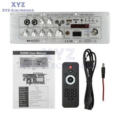 DC 24V AC110-220V Bluetooth Amplifier Board 2.1Channel 100W+100W+200W high-power