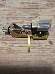 TECHNICS STYLE GOLD Headshell AT-VM95CH Cartridge COMBO NEW USA SELLER SHIP
