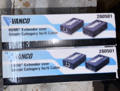 Vanco 280501 HDMI Extender Over Single Cat5e/6 Cable Lot of 2 units