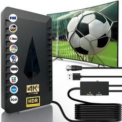 2026 Upgraded HD TV Antenna, 2500+ Miles Range Indoor Outdoor Digital TV Ante…