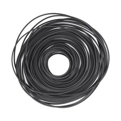 50Pcs Square Rubber Drive Belt for Cassette Player Recorder Walkman Repair Repla