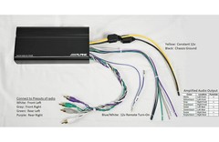 Authentic ALPINE KTA-450 KTA450 Amplifier Amp Power Pack Wire Harness OEM Part