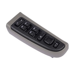 Door Lock and Power Window Switch & Gray Bezel Assy for GMC Sierra 1500 2500 HD