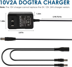 For Dogtra Charger Replacement for Use with Several Dogtra Models, Including the