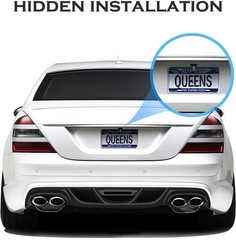 Durable Stainless Steel Backup Camera Mount for Universal License Plates